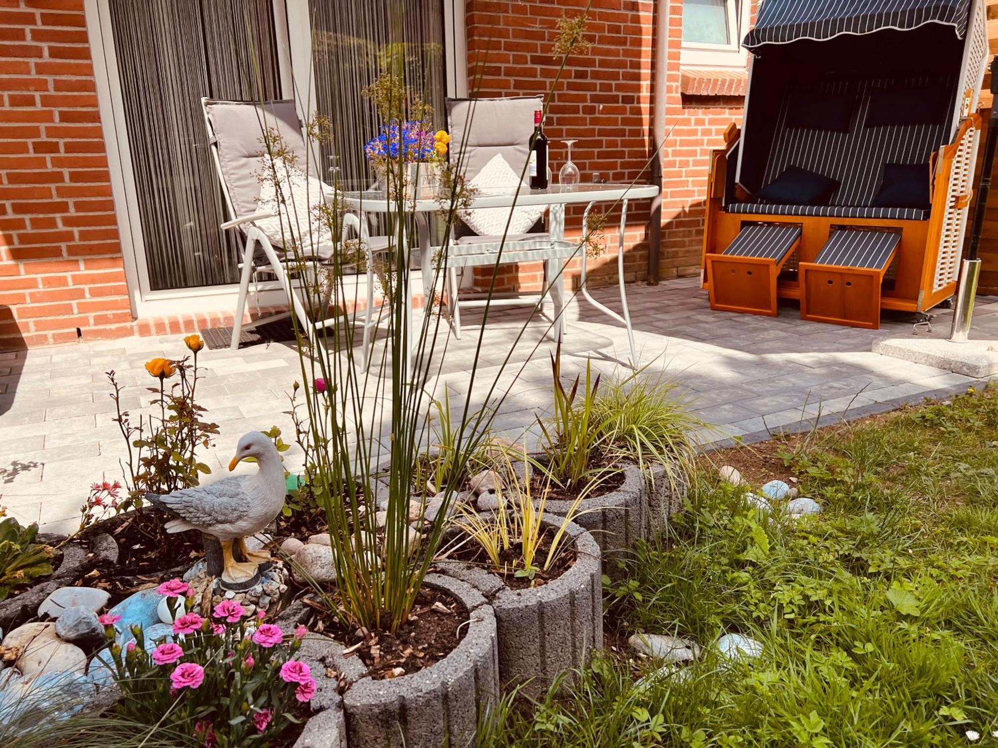 Seelund - Meeresrauschen Lauschen - Ruhiges Sonniges Apartment Mit Garten Und Terrasse Nahe Strand Und Ostsee Schonhagen  Ngoại thất bức ảnh
